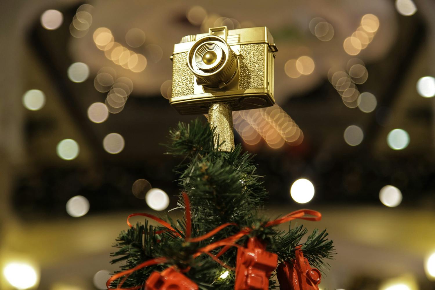 Den perfekte gave til fotografen Kamera på jueltræet